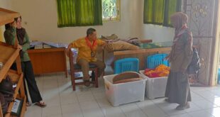 Kwartir Cabang Banyumas lakukan Monitoring, guna melihat kesiapan Gudep SD Negeri 1 Piasa untuk Visitrasi dan Presentasi Lomba Gugus Depan Mantap