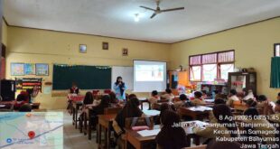 Sosialisasi Kesehatan Reproduksi Pada Remaja untuk Anggota Pramuka SD Negeri 2 Somagede