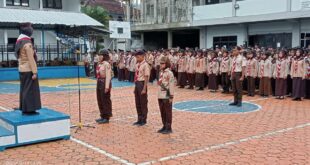 Kwarran Somagede Gelar Upacara Hari Pramuka ke-64 tahun 2025