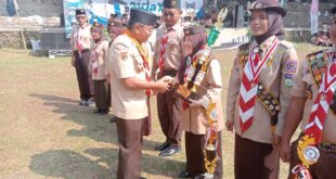 Gudep SD Negeri 1 Piasa terima Penghargaan Dari Kwarda Jateng Sebagai Tergiat 2 Lomba Gudep Mantap tahun 2025