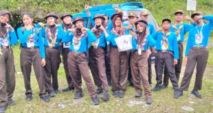 Regu Garuda & Regu Mawar Wakil Kwarran Somagede Pada Kegiatan Jambore Penggalang Tahun 2025