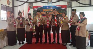 Meriahnya Visitasi Kwarda Jateng ke Gudep Mantap SDN 1 Piasa Kwarran Somagede