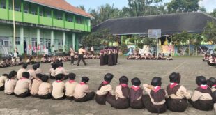 Pangkalan SMP Negeri 2 Somagede Gelar Persari & Terima Anggota Penggalang Baru