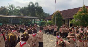 Pangkalan SD Negeri Kanding Gelar Persari Gudep, Latih Jiwa Kepemimpinan dan Kekompakan Barung
