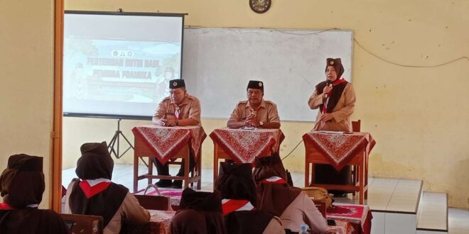 Pertemuan Rutin Pembina Pramuka, Sebagai Wahana Tingkatkan Ketrampilan Pembina di Kwarran Somagede