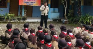 Antisipasi Bahaya Bencana Alam, Pramuli Kwarran Somagede Lakukan Sosialisasi Kepada Peserta Didik