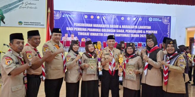 Kwarran Somagede Raih Dua Nominasi Juara pada Final Lomba Pembina Inovatif dan Berdedikasi Kwarcab Banyumas 2025