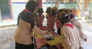 Binamuda Kwarran Somagede Gelar Latihan Bersama Persiapan Akhir Pesta Siaga Cabang Banyumas Tahun 2025