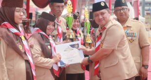 Gudep SD Negeri 3 Kemawi Raih Penghargaan Harapan 1 Lomba Gugus Depan Mantap Tingkat Kwartir Cabang Banyumas Tahun 2026